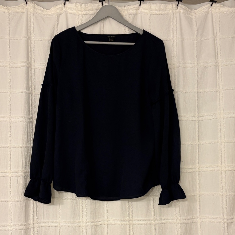 Ann Taylor Elegant Navy Women's Top